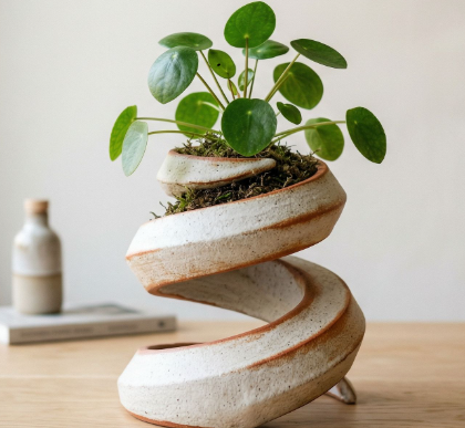 Cache-pot Spirale