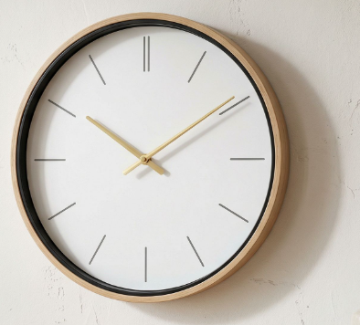 Horloge Minimaliste Personnalisable